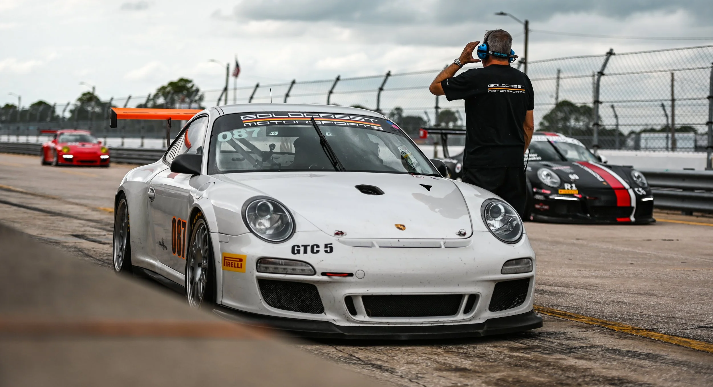 Goldcrest Motorsports at race track